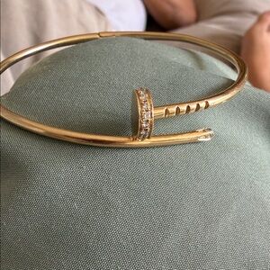 14k gold with diamonds bracelet